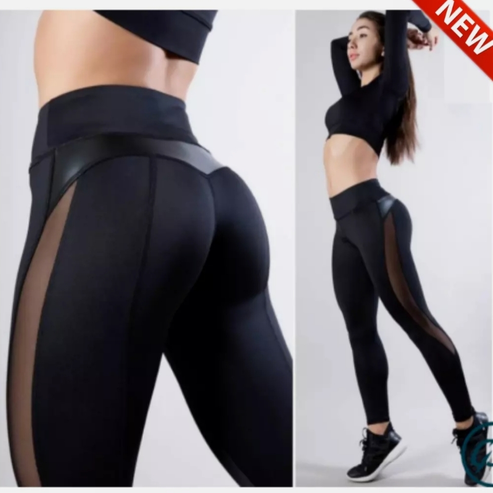 Hight waist leggings yoga gym workout activewear